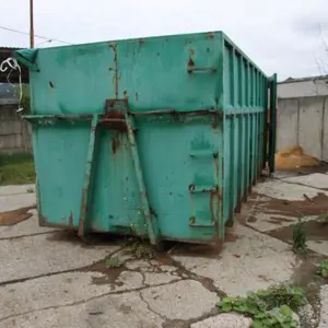 Container with cover E-KOM-BUD 32 m3